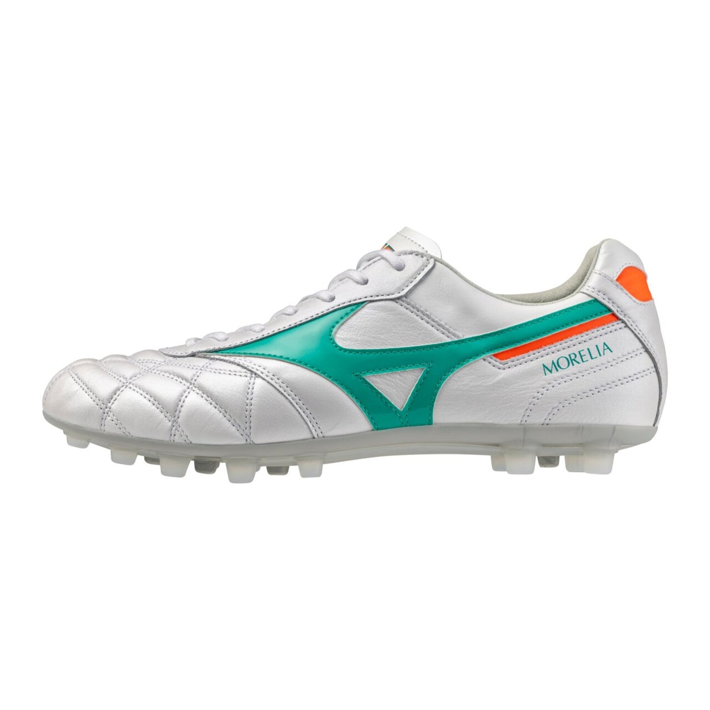 ミズノ モレリア 2 JAPAN AG PRISM WHITE PACK P1GA255235 サッカースパイク 日本製 ショートタン MORELIA II JAPAN p1ga260335
