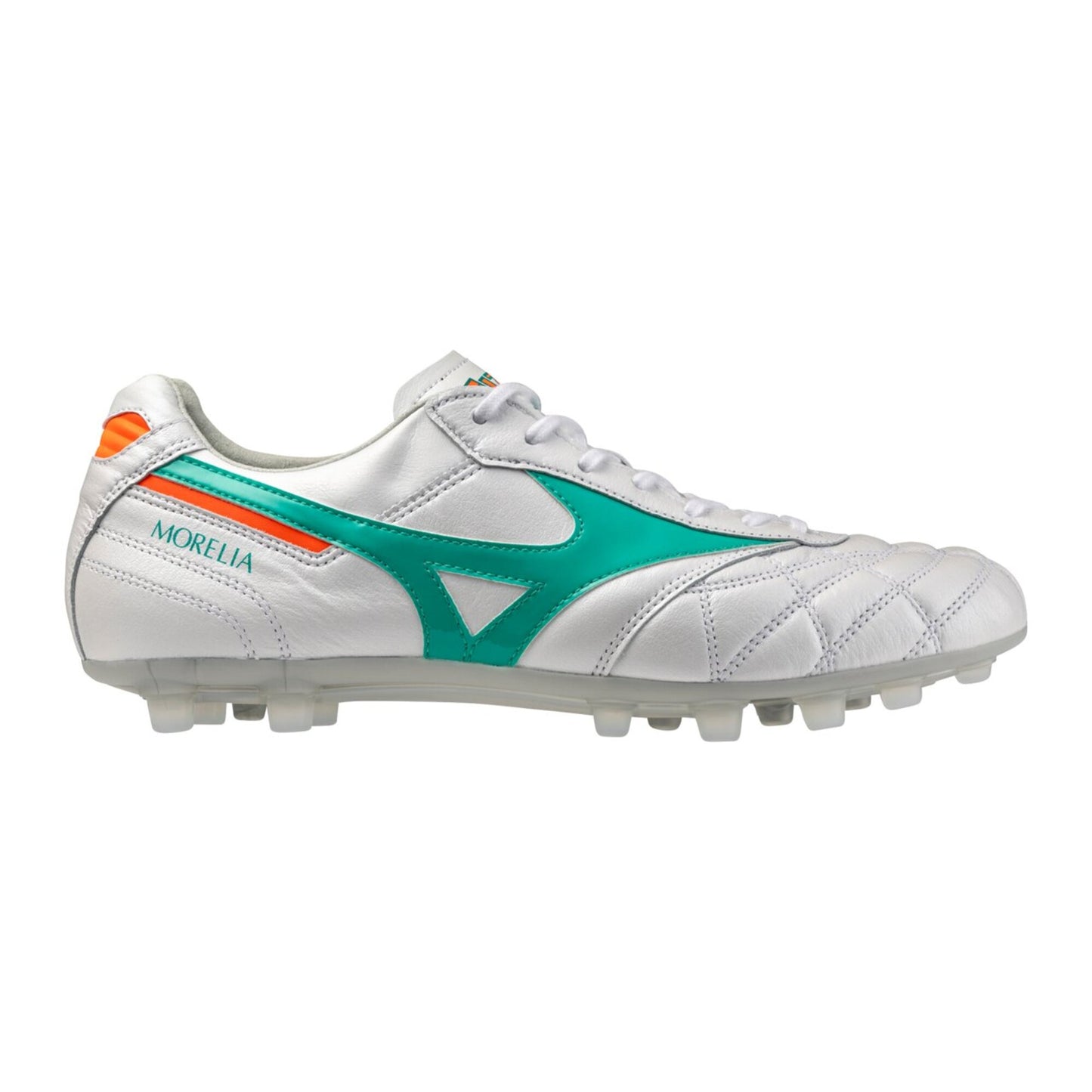 ミズノ モレリア 2 JAPAN AG PRISM WHITE PACK P1GA255235 サッカースパイク 日本製 ショートタン MORELIA II JAPAN p1ga260335