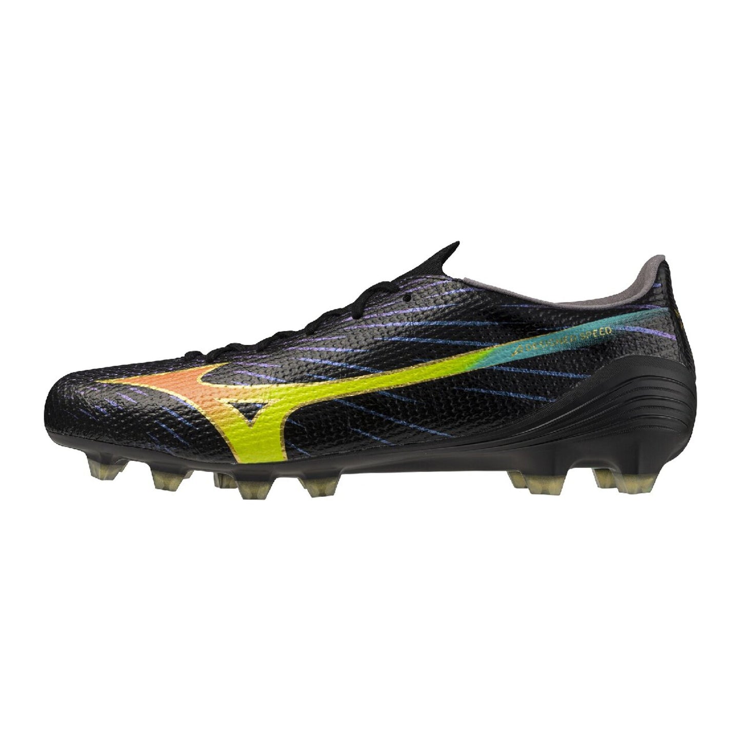 ミズノ アルファ 3 JAPAN BRIGHT BLACK PACK サッカースパイク MIZUNO α 3 JAPAN 日本製 ブラック 天然芝 人工芝 土 p1ga266000