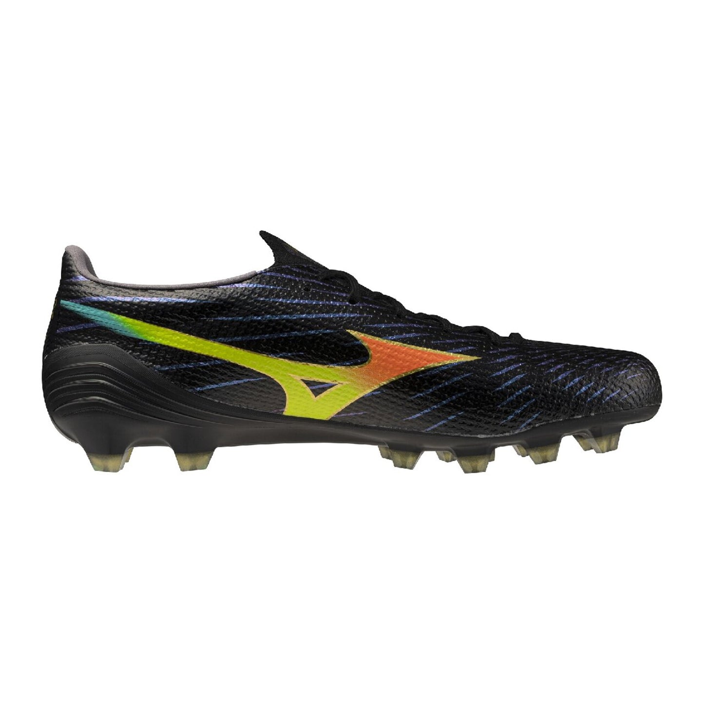 ミズノ アルファ 3 JAPAN BRIGHT BLACK PACK サッカースパイク MIZUNO α 3 JAPAN 日本製 ブラック 天然芝 人工芝 土 p1ga266000