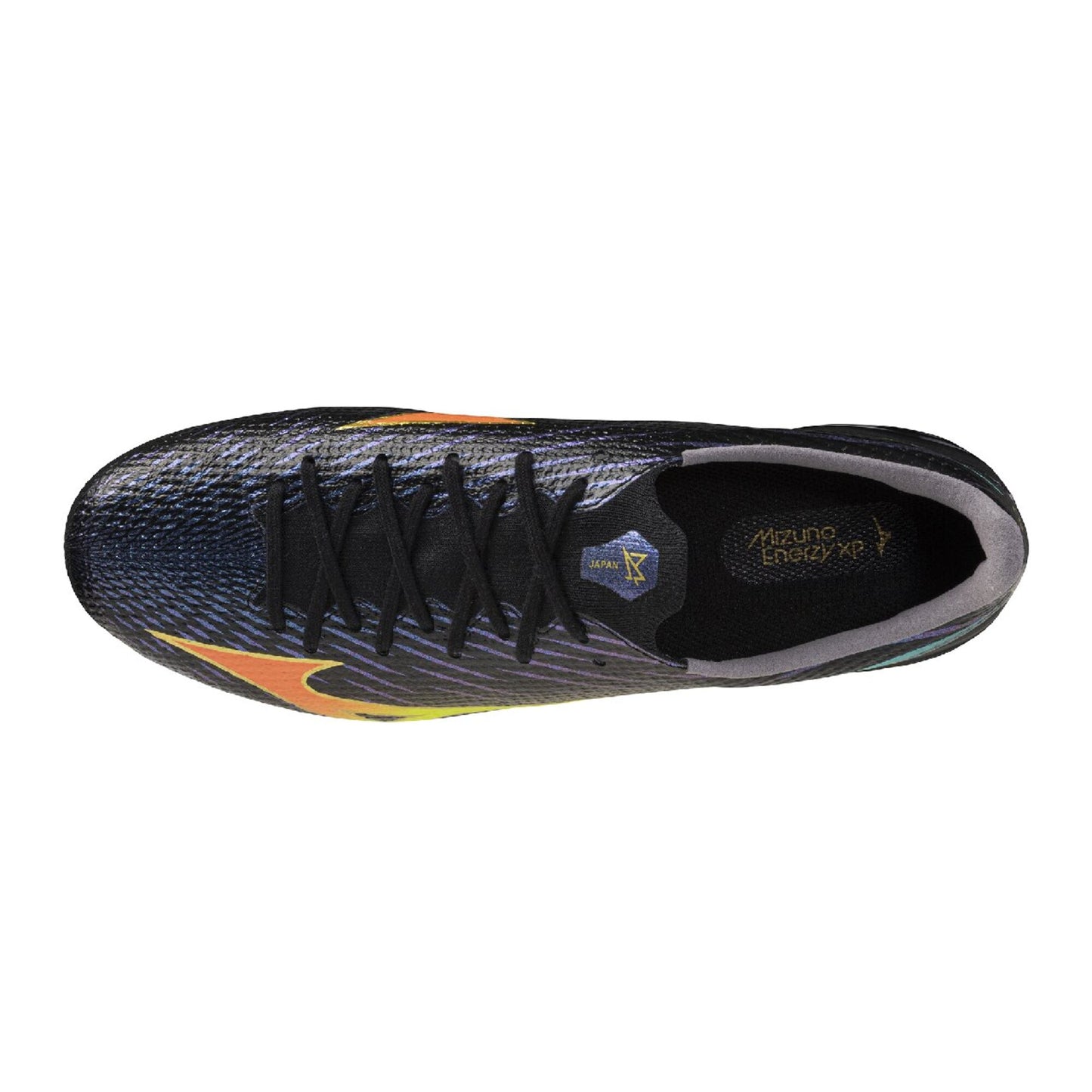 ミズノ アルファ 3 JAPAN BRIGHT BLACK PACK サッカースパイク MIZUNO α 3 JAPAN 日本製 ブラック 天然芝 人工芝 土 p1ga266000