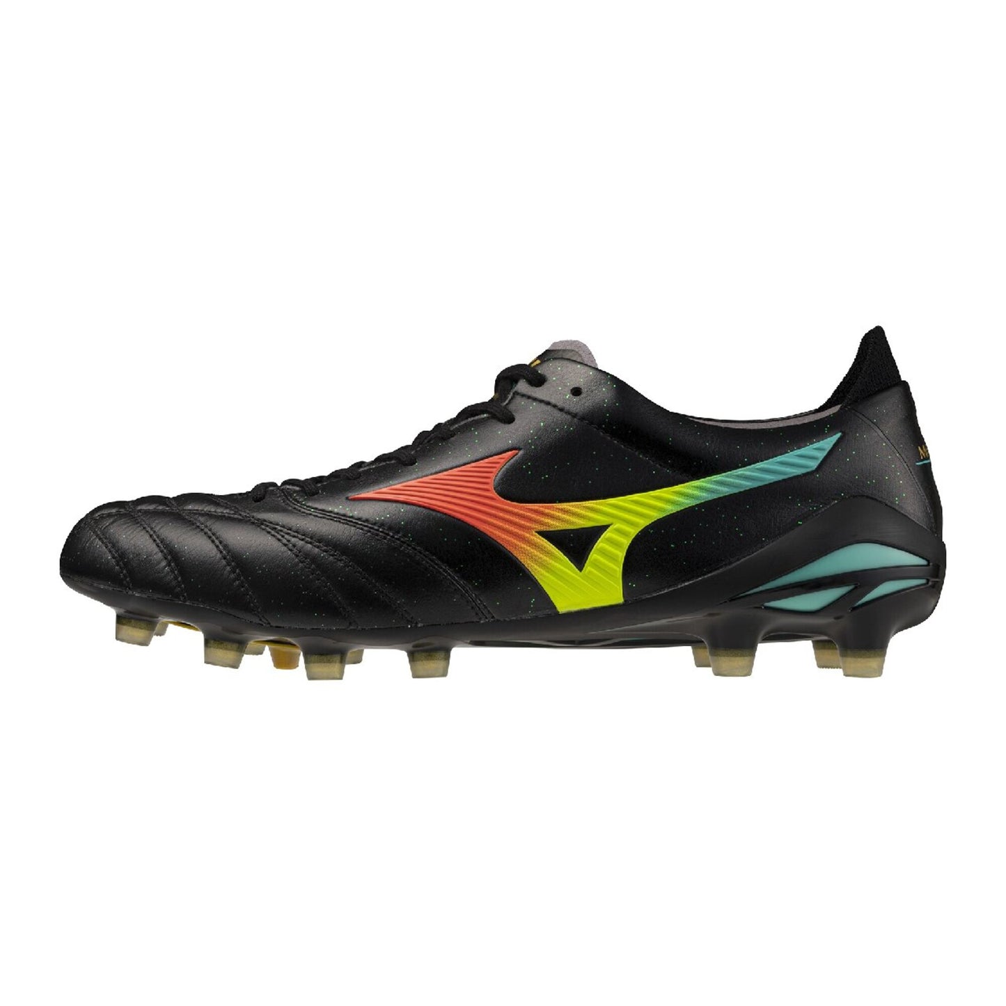 ミズノ モレリアネオ5 JAPAN BRIGHT BLACK PACK サッカースパイク MORELIA NEO V JAPAN 日本製 天然皮革 カンガルーレザー MIZUNO p1ga268000