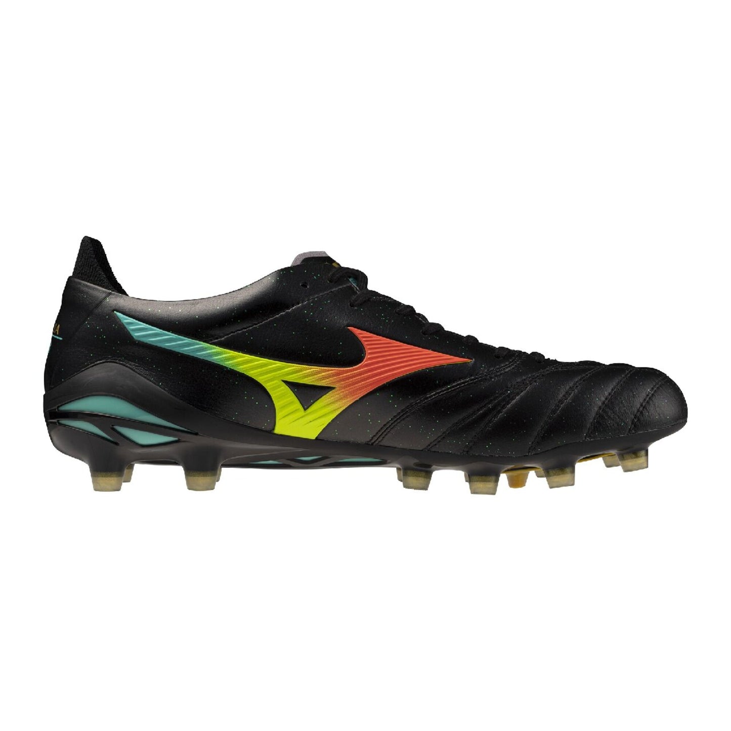 ミズノ モレリアネオ5 JAPAN BRIGHT BLACK PACK サッカースパイク MORELIA NEO V JAPAN 日本製 天然皮革 カンガルーレザー MIZUNO p1ga268000