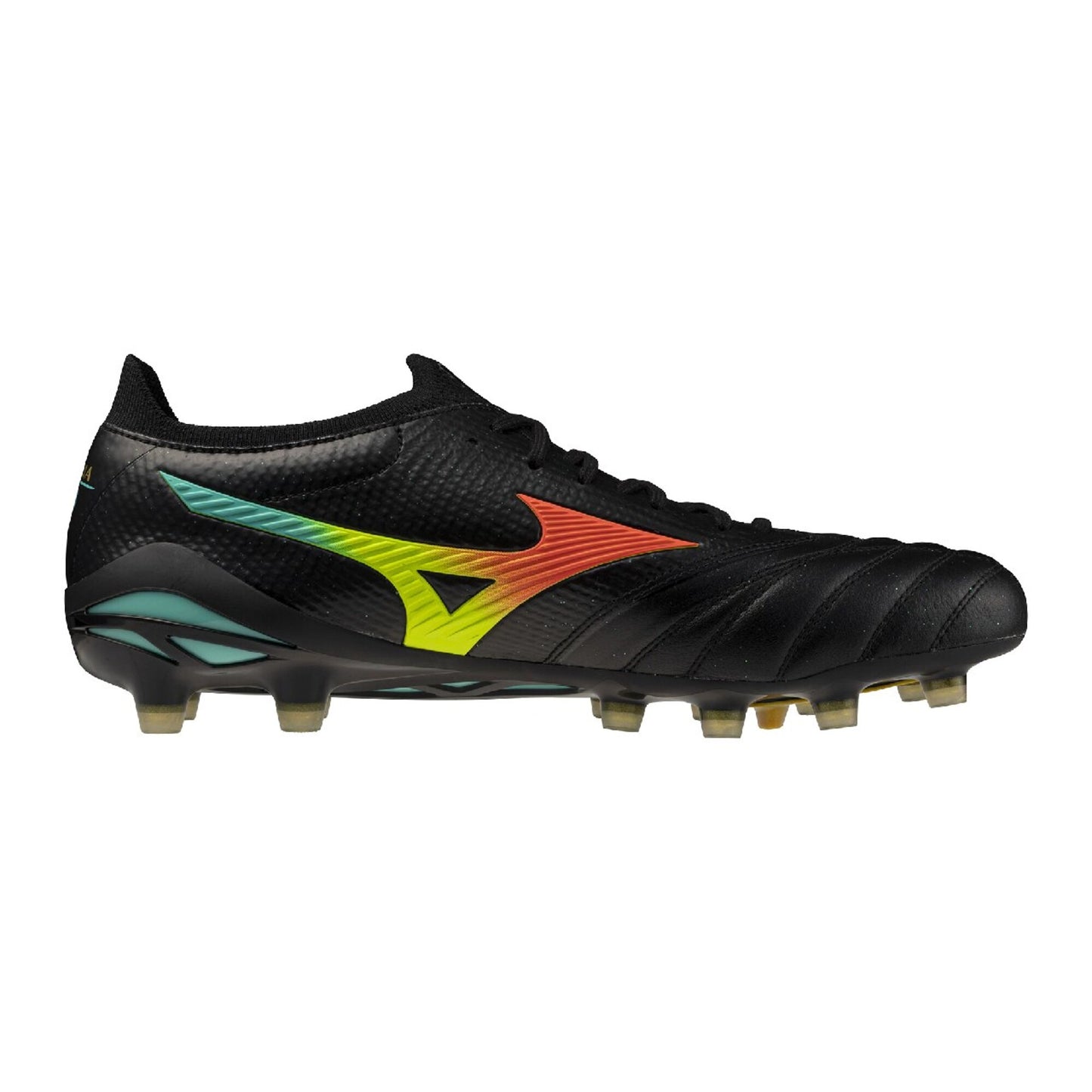 ミズノ モレリアネオ5 β JAPAN BRIGHT BLACK PACK サッカースパイク MORELIA NEO V β JAPAN 日本製 カンガルーレザー MIZUNO