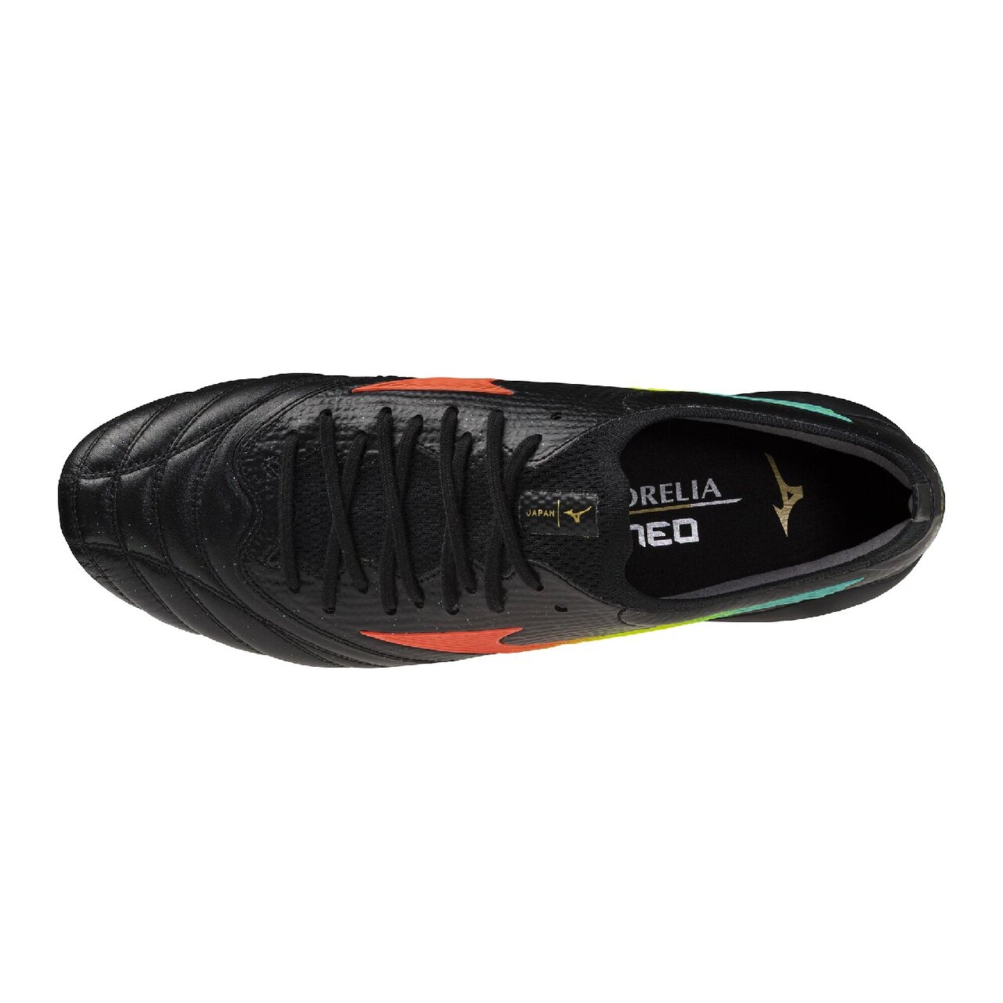 ミズノ モレリアネオ5 β JAPAN BRIGHT BLACK PACK サッカースパイク MORELIA NEO V β JAPAN 日本製 カンガルーレザー MIZUNO