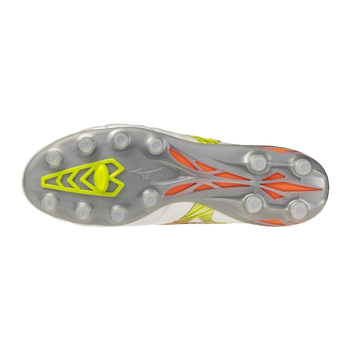ミズノ MORELIA NEO V β JAPAN PRISM WHITE PACK サッカースパイク モレリアネオ5 ベータ ジャパン ホワイト オレンジ イエロー MIZUNO