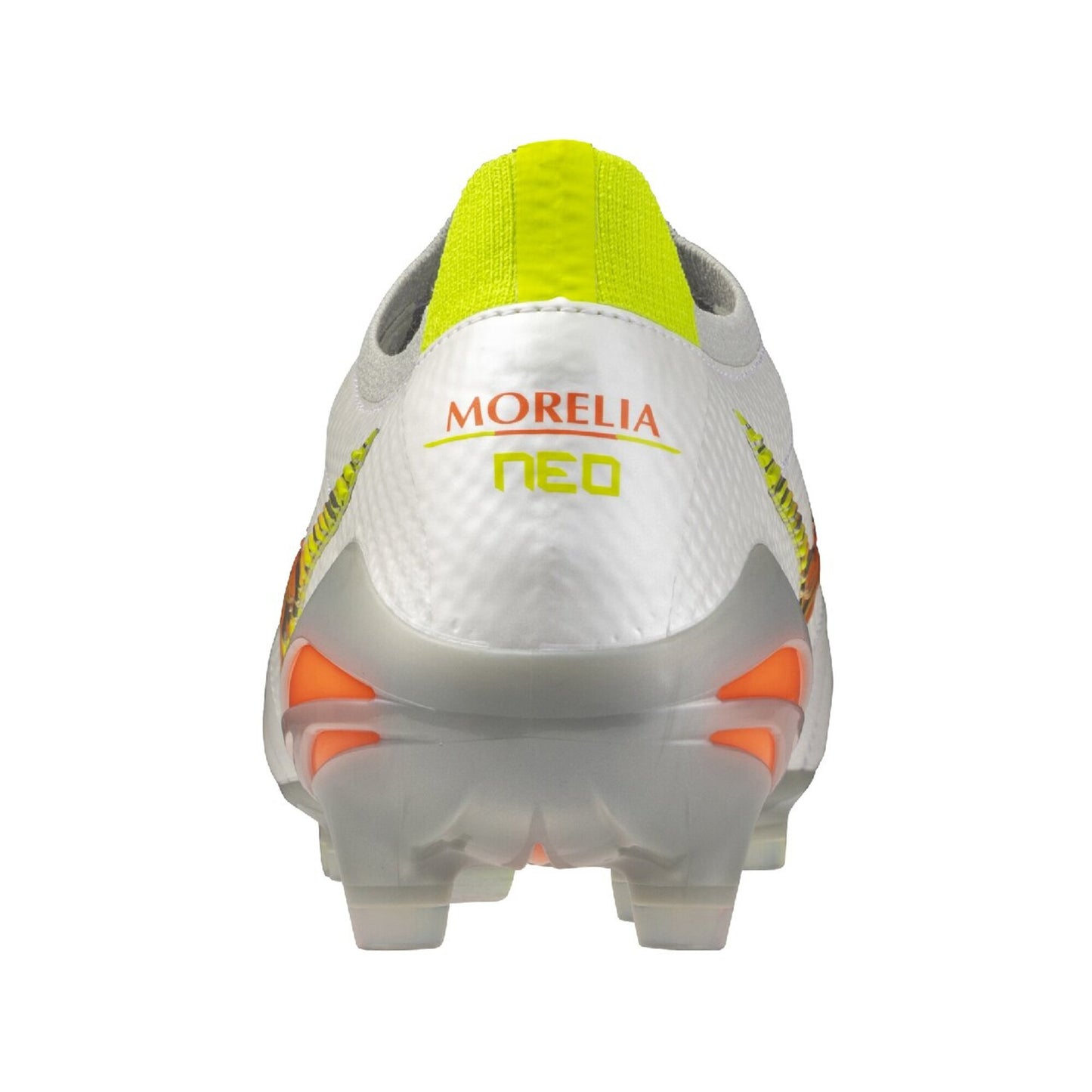 ミズノ MORELIA NEO V β JAPAN PRISM WHITE PACK サッカースパイク モレリアネオ5 ベータ ジャパン ホワイト オレンジ イエロー MIZUNO