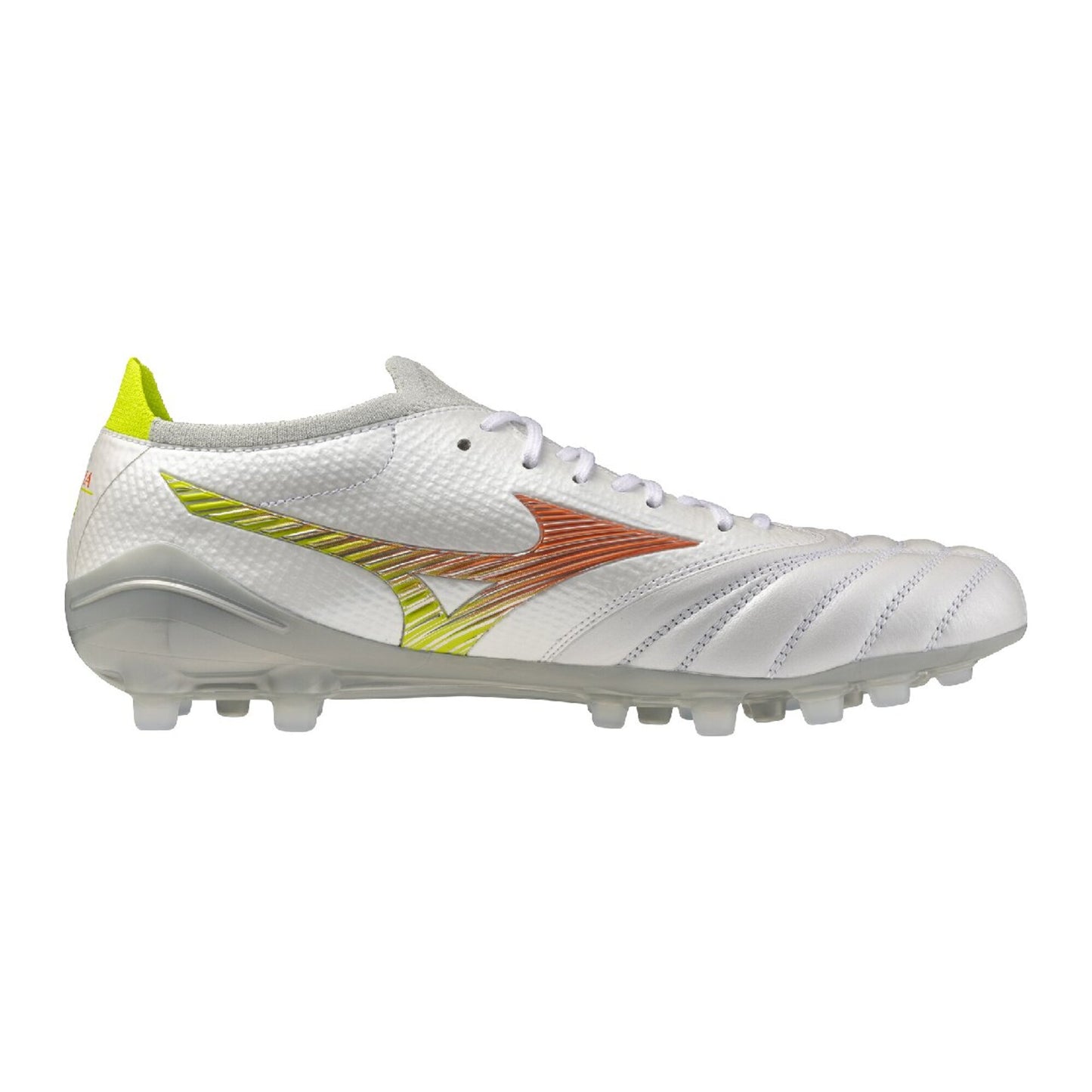 ミズノ MORELIA NEO V β JAPAN AG PRISM WHITE PACK サッカースパイク 人工芝専用 モレリアネオ5 ベータ ジャパン AG MIZUNO P1GA269154