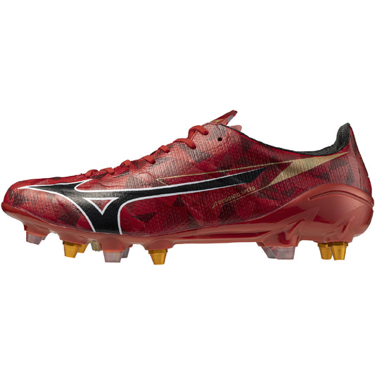 ミズノアルファII JAPAN MIX 取替式 【RUBY RED PACK】サッカーシューズ サッカー スパイク シューズ 靴 くつ 中学校 高校 一般 大人 軽量　柔軟 素足感覚  p1gc256060