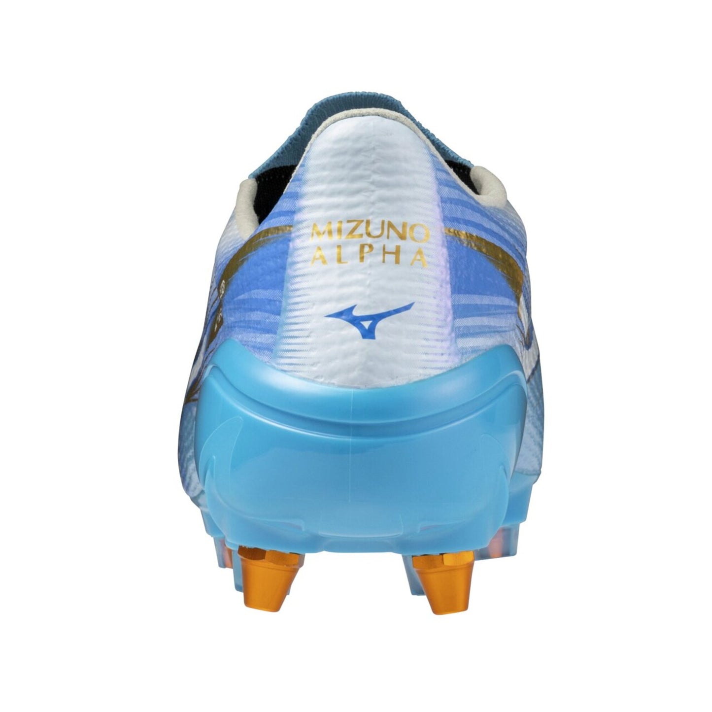 ミズノ α 3 JAPAN MIX サッカースパイク メンズ 日本製 ニットアッパー ブルー ユニティースカイパック MIZUNO ALPHA