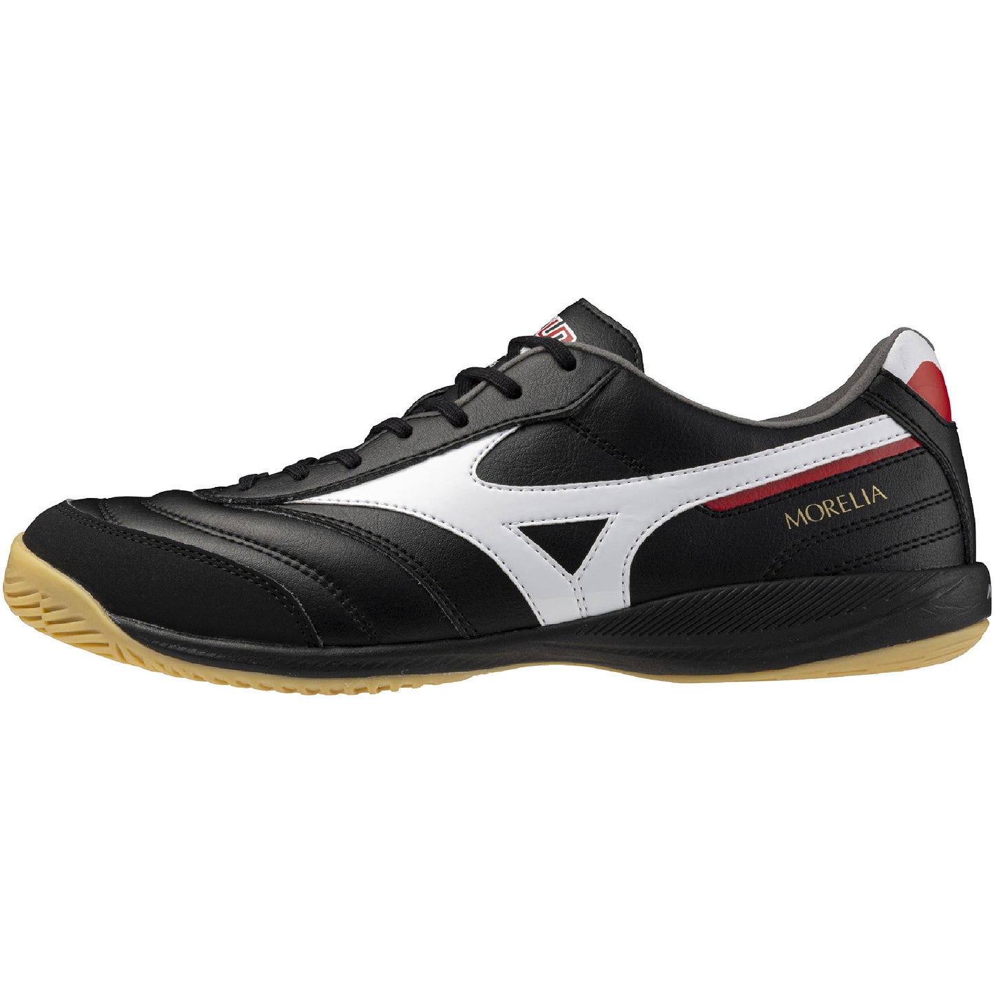 MIZUNO ミズノ モレリア SALA PRO IN フットサルシューズ インドア 室内 メンズ 大人用 軽量 耐久性 素足感覚 Q1GA251301 ブラック×ホワイト