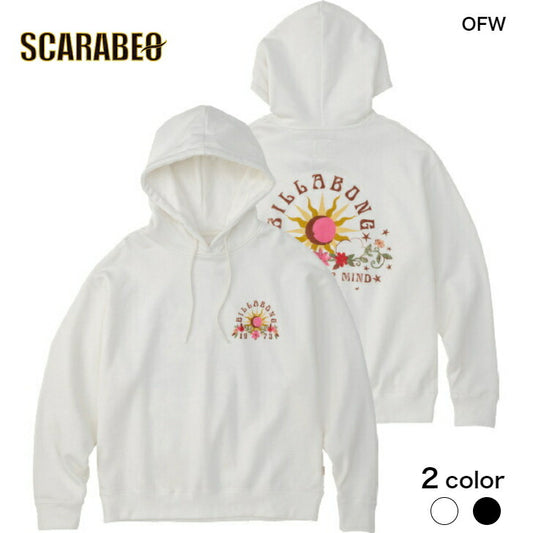 【在庫処分セール】【 BILLABONG ビラボン 】 レディース GRAPHIC SWEAT PARKA プルオーバーパーカー BC014015 - OFW OFB
