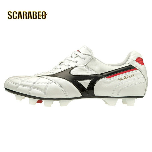 【 ミズノ MIZUNO 】 サッカー スパイク モレリア 2 JAPAN スーパーホワイトパール×ブラック メンズ P1GA200209 MORELIA II