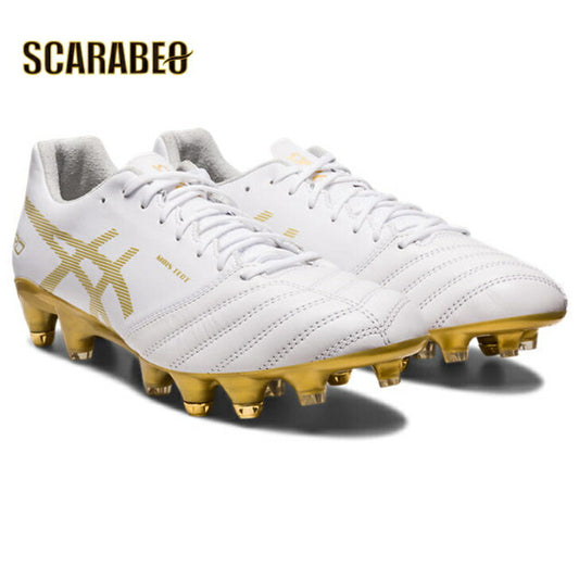 ASICS アシックス サッカー 取替式 スパイク DSライト X-FLY プロ ST ホワイト×リッチゴールド 1101A026-122 DS LIGHT X-FLY PRO ST