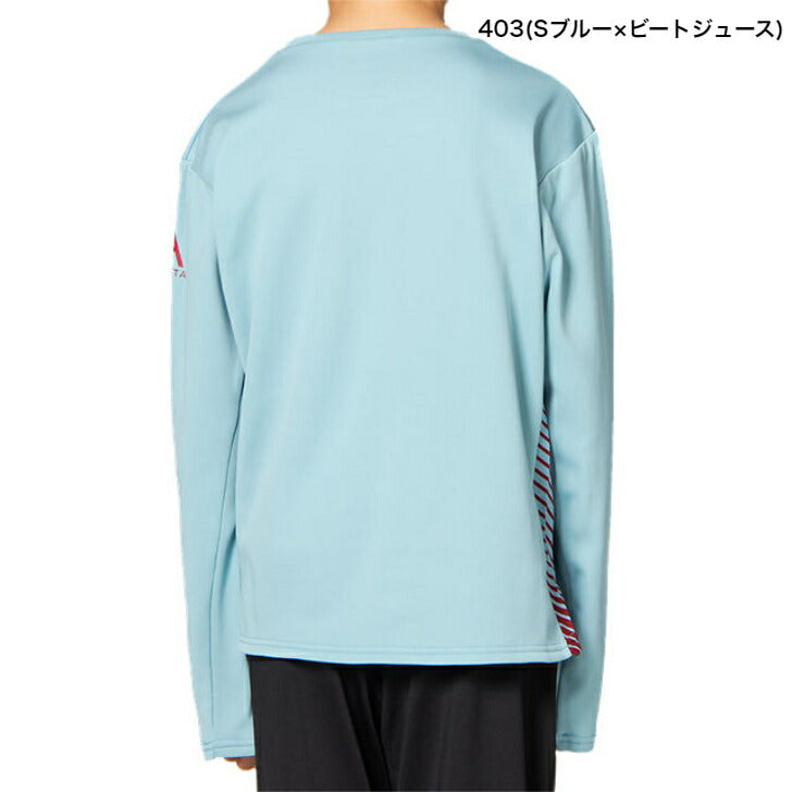 【 アシックス asics 】 ジュニア AIプラクティス ロングスリーブトップ 2104A030 - 001 400 403 3カラー サッカー フットサル ウェア