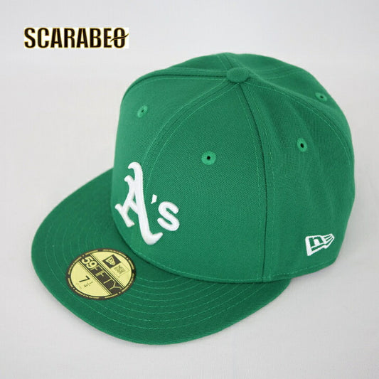 NEW ERA ニューエラ 59FIFTY MLB On-Field オークランド・アスレチックス オルタネイト ベースボール キャップ 帽子 13554986