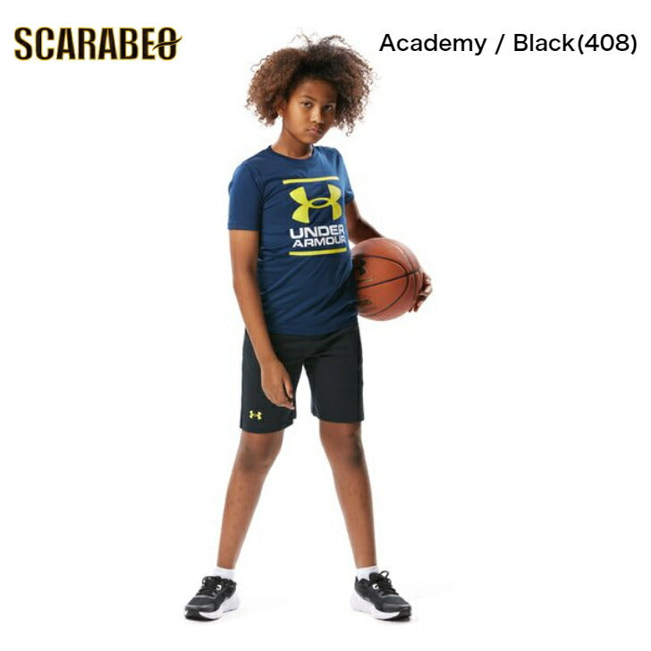 アンダーアーマー ジュニア用 UAテック ショートスリーブ Tシャツ＆ショーツセット 1378275 UNDER ARMOUR