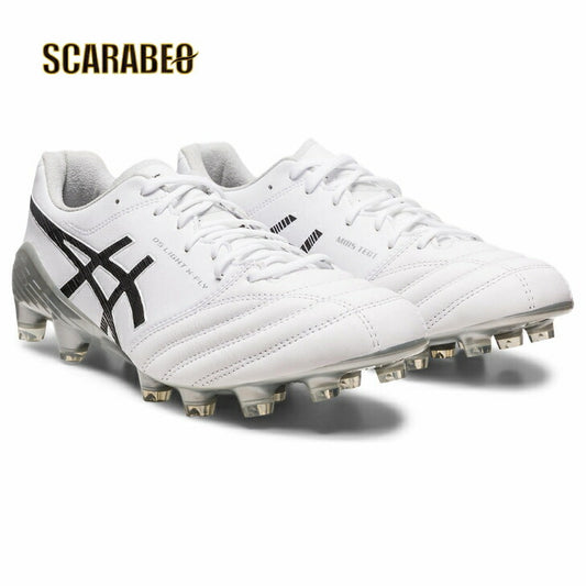 【在庫処分セール】 アシックス サッカー スパイク DSライト X-FLY5 ホワイト×ブラック 1101A047-100 DS LIGHT X-FLY 5 ASICS