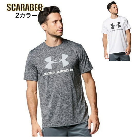 アンダーアーマー メンズ トレーニングシャツ UAテック ビッグロゴ ショートスリーブ 1359132 UNDER ARMOUR