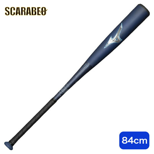 ミズノ 軟式バット ビヨンドマックス レガシー ミドルバランス 84cm/平均730g ( ネイビー×スカイブルー ) 1CJBR19184 1421  FRP製 カーボン製 野球 バット MIZUNO