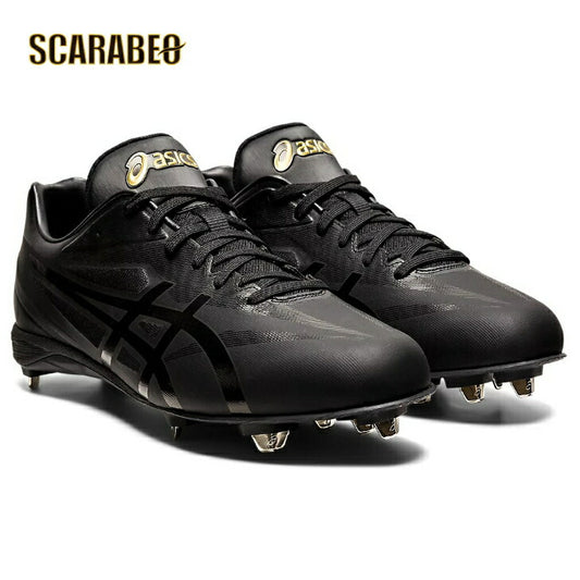 アシックス 野球 スパイク ゴールドステージ MA 金具 ブラック 1121A053-001 黒 スパイク GOLDSTAGE MA asics