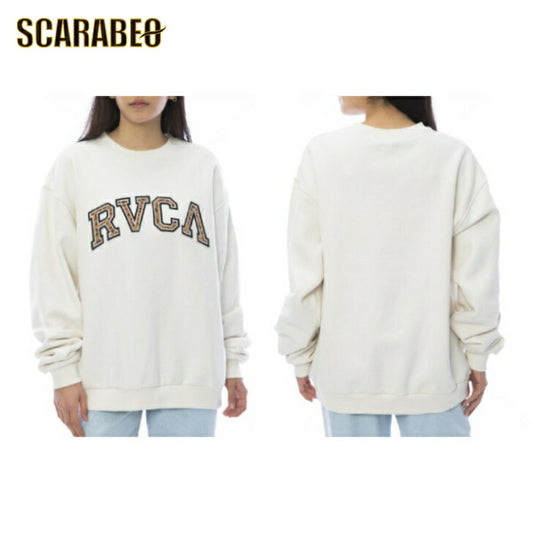 ルーカ レディース ARCH LOGO CREW トレーナー【2023年秋冬モデル】 RVCA