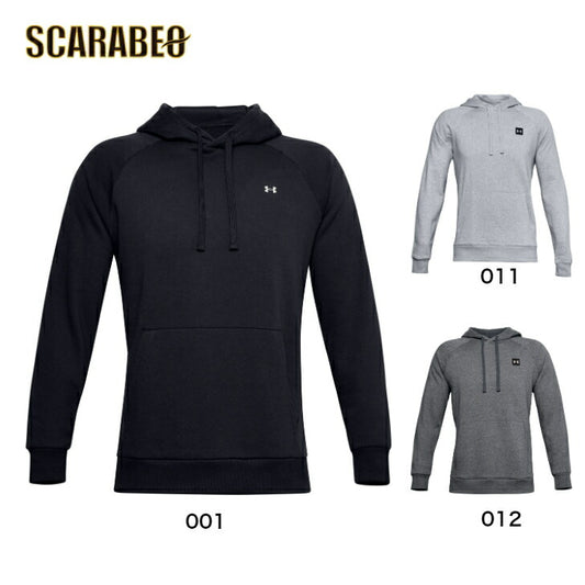 アンダーアーマー UA メンズ トレーニング パーカー ライバルフリース フーディー 長袖 トップス パーカー プルオーバー スウェット ロゴ ワンポイント 裏起毛 吸汗速乾 1357092 UNDER ARMOUR