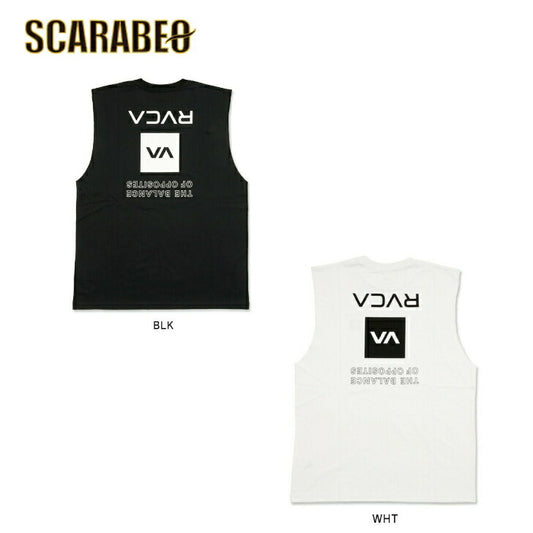 RVCA ルーカ UP STATE CUTOFF TANK アップステートカットオフタンク BE041352 24ss