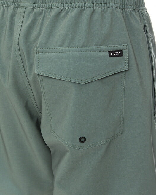 RVCA メンズ ELASTICK BS ボードショーツ/サーフトランクス BLK【2024年春夏モデル】 be041526