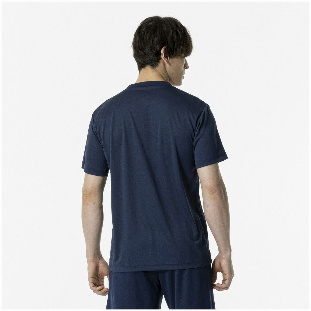 【在庫処分セール】ミズノ(MIZUNO) Tシャツ 半袖 ナビドライTシャツ 丸首 32MA1190