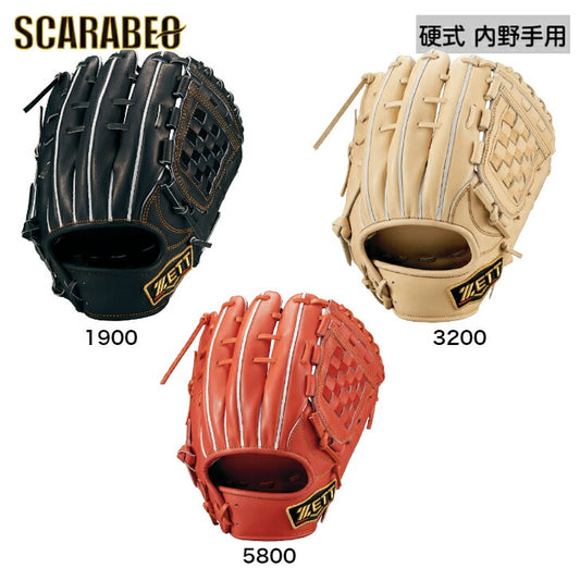 野球 ゼット 硬式グローブ グラブ プロステイタス 内野 二塁手 遊撃手用 源田タイプ BPROG564 ZETT