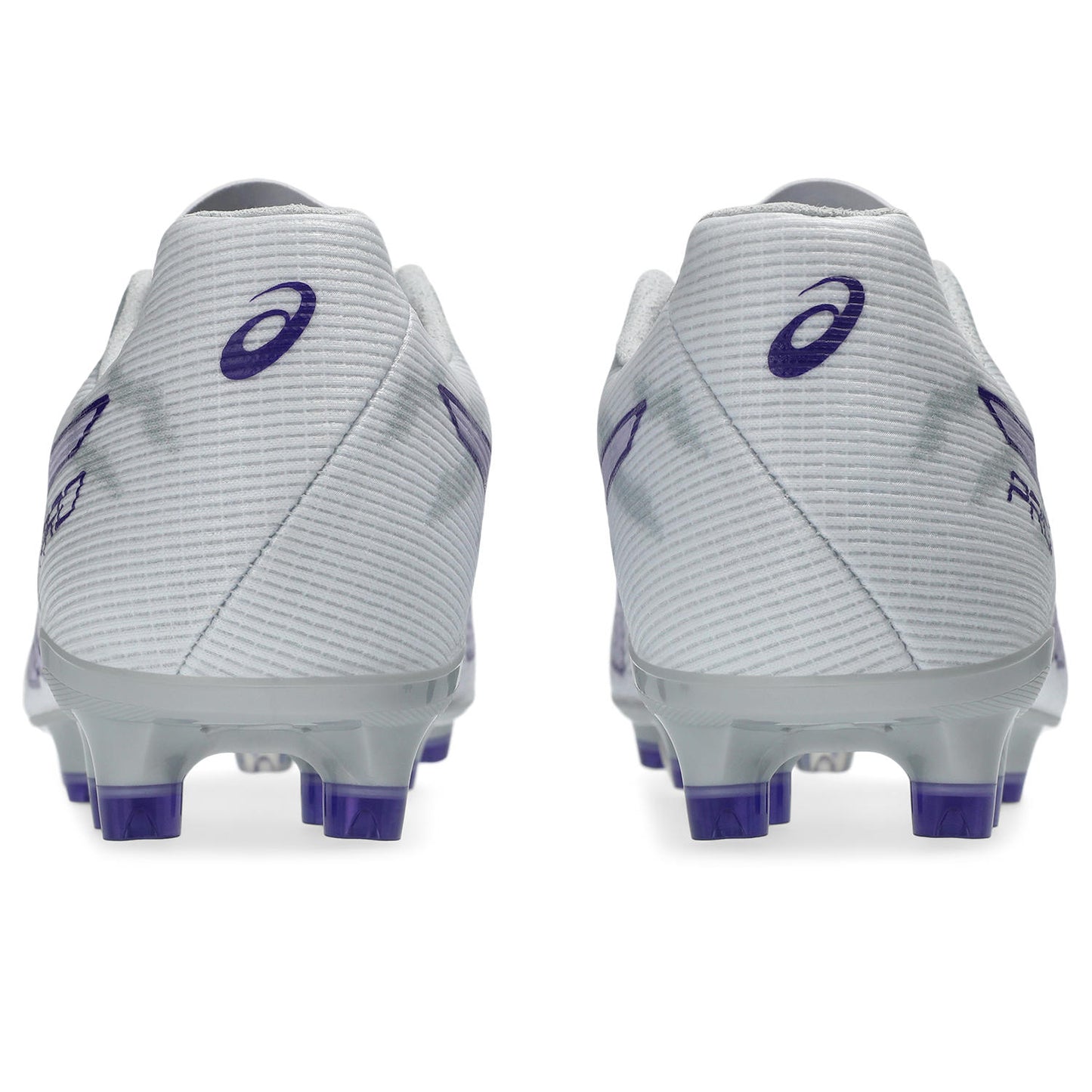 アシックス DS LIGHT ACROS PRO 3 1101A071-100 WHITE/GENTRY PURPLE 新作 サッカー サッカースパイク 軽い 大人 子供 部活