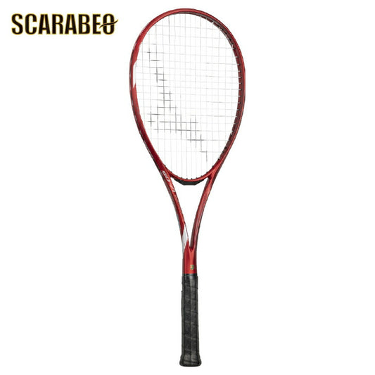 ミズノ ACROSPEED V-05 アクロスピード V-05 63JTN3A562 ソフトテニス 未張りラケット : レッド MIZUNO 部活 テニス