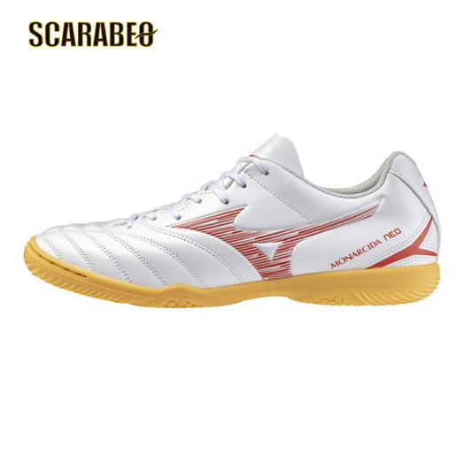 MIZUNO ミズノ サッカーシューズ　フットサルシューズ　モナルシーダ NEO3 SELECT IN　インドア　室内用 ノンマーキングソール　足幅ワイド　3E相当　p1gf242560