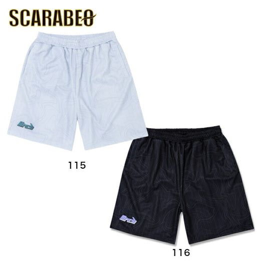 Arch topographic shorts【light gray】 アーチ バスケ ショーツ アーチ バスケ ショーツ バスケットボール バスパン 男子 ウエア 大人 子供 Ｔシャツ バスケウエア b124-115 b124-116