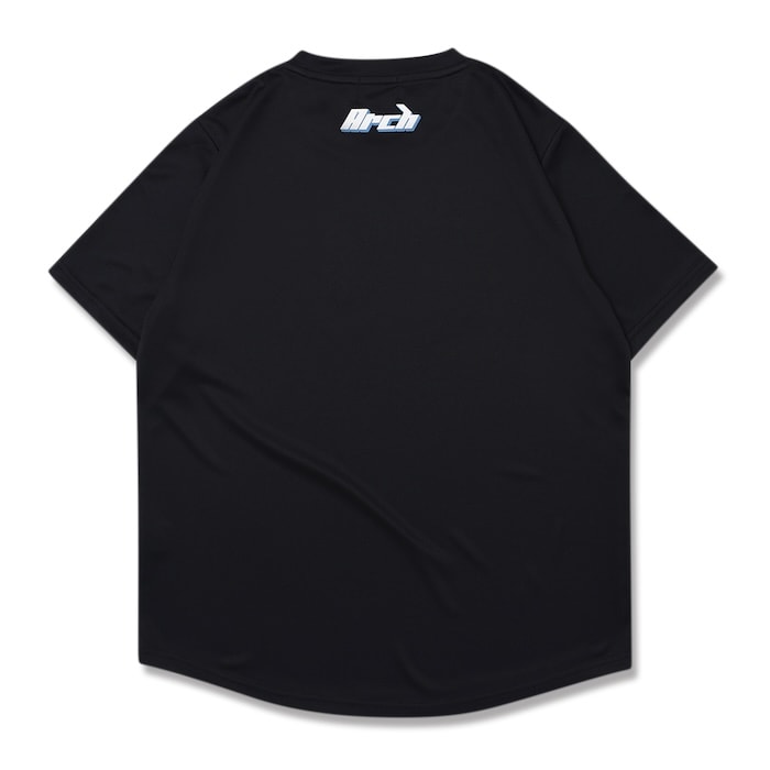 Arch topographic tee [DRY]【black】 アーチ バスケ 半袖Tシャツ アーチ バスケ ショーツ バスケットボール バスパン 男子 ウエア 大人 子供 Ｔシャツ バスケウエア