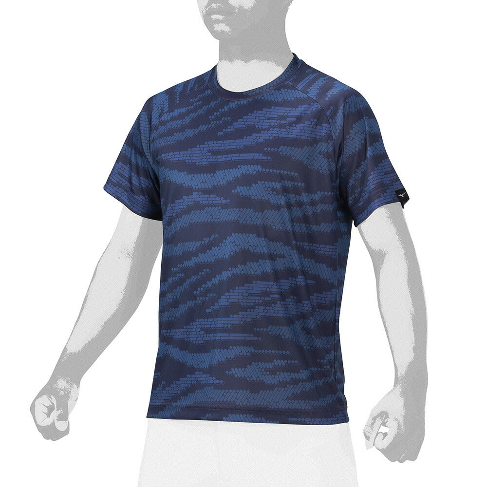 ミズノ ジュニア キッズ・子供 野球 半袖Tシャツ ジュニア・グラフィックTシャツ 12JABT67 MIZUNO
