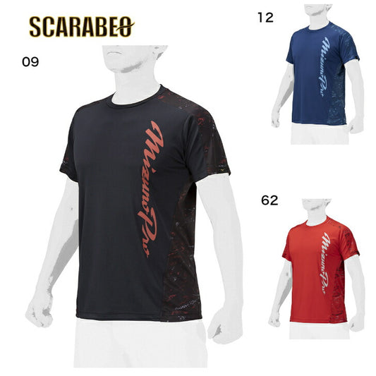 ミズノ メンズ 野球 半袖Tシャツ グラフィックTシャツ 12JABT74 MIZUNO 大人 2024モデル 夏