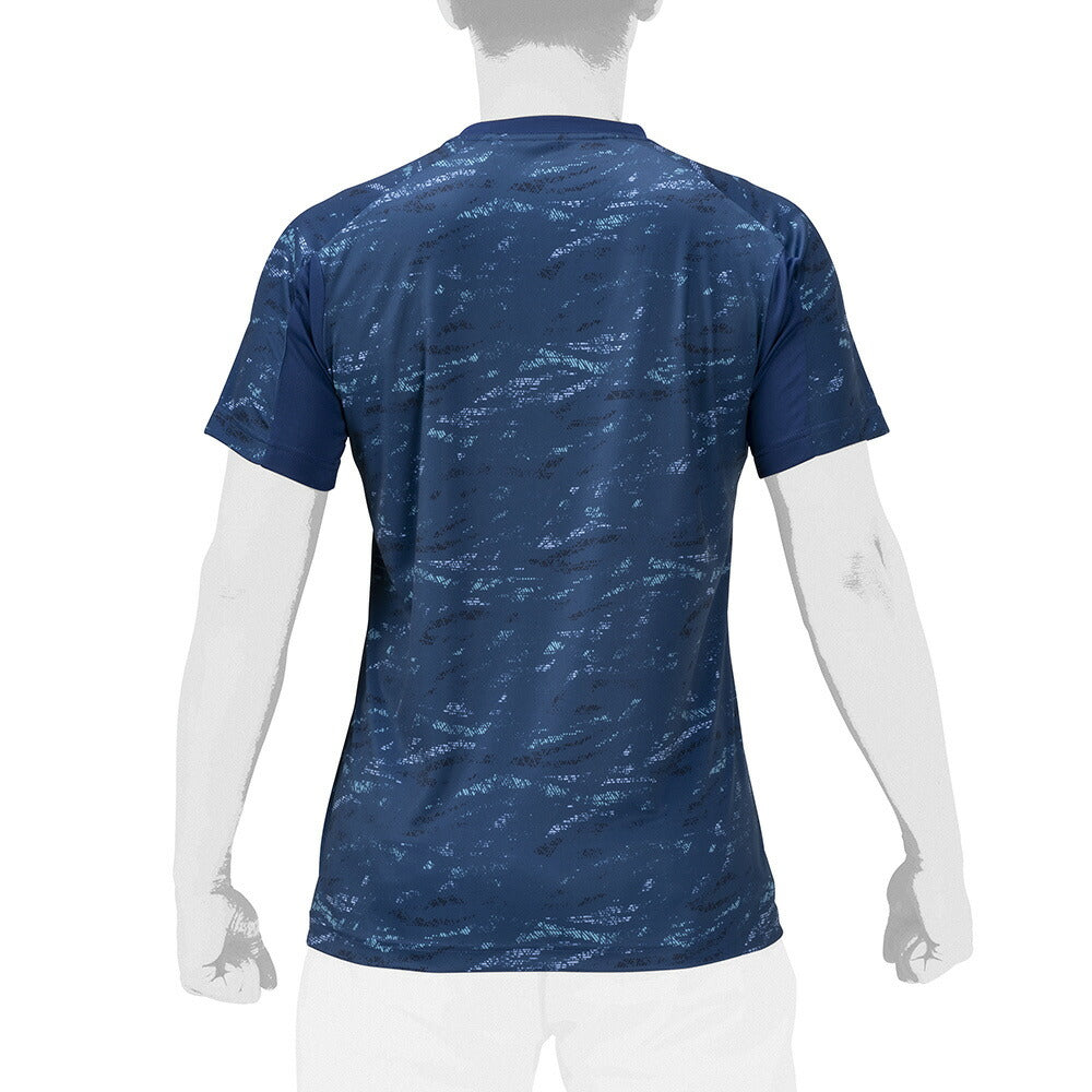 ミズノ メンズ 野球 半袖Tシャツ グラフィックTシャツ 12JABT74 MIZUNO 大人 2024モデル 夏