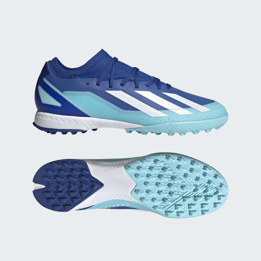 【在庫処分セール】【adidas アディダス】エックス クレイジーファスト.3 TF[MARINE RUSH PACK] ID9338 アディダス サッカースパイク メンズ レディース 人気 軽量  プレデター コパ  X スパイク ユニフォーム ウェア サッカーボール 試合用