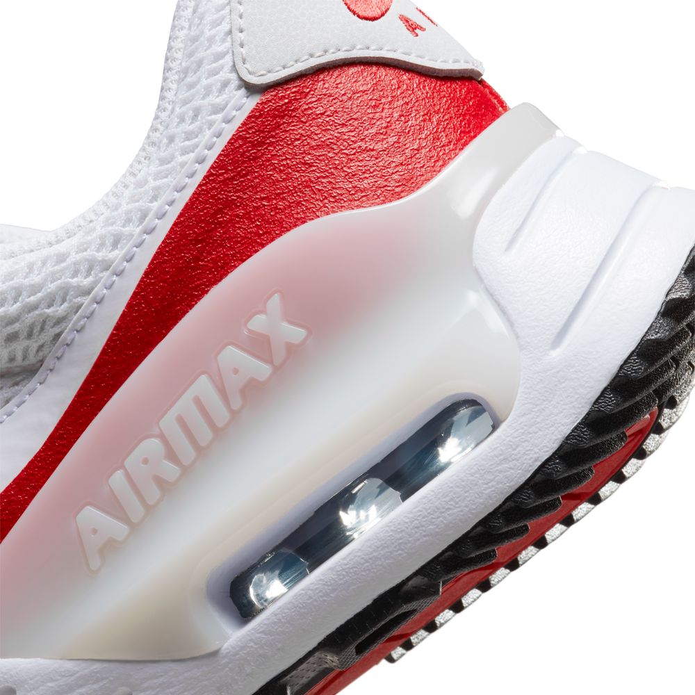 NIKE Air Max Systm ナイキ エア マックス システム ホワイトｘユニバーシティレッド  dm9537 104 ナイキ ランニング シューズ メンズ/レディース 軽量 クッション Nike 安い ナイキ ズーム  ペガサス おすすめ