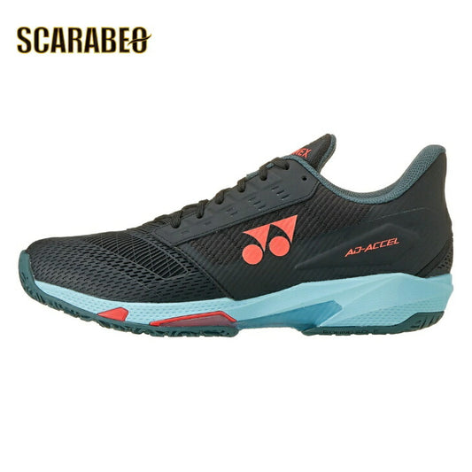 ヨネックス YONEX テニスシューズ ユニセックス AD-ACCEL W AC パワークッション アドアクセル ワイドGC SHTAAWG-572 硬式テニス ソフトテニス テニス オムニ クレー クレイ オムニクレー オムニコート 砂入り人工芝コート クレーコート クレイコート オムニクレーコート