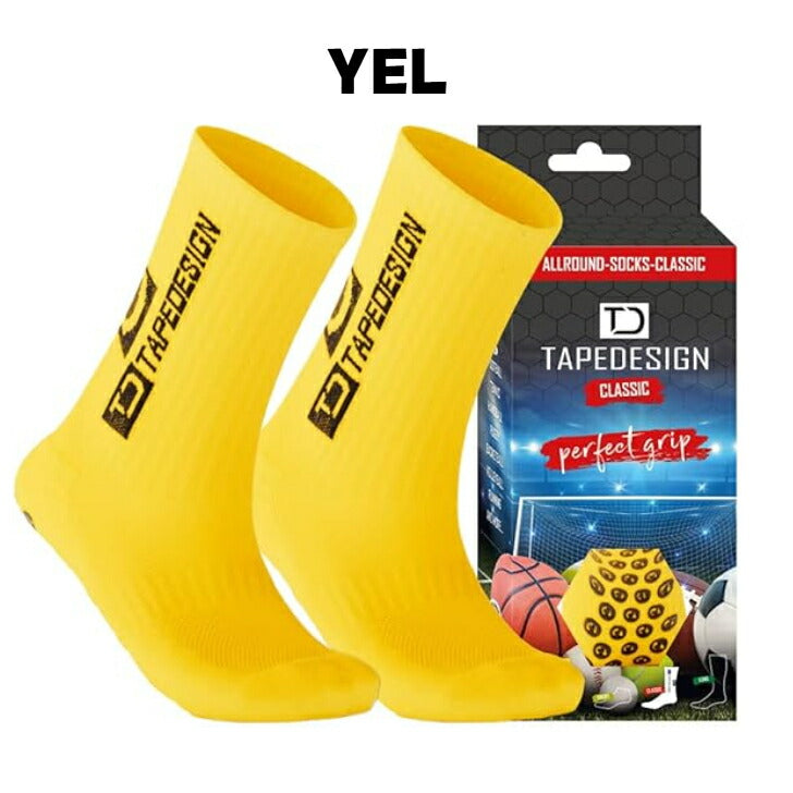 テープデザイン TAPE DESIGN SOCKS クラシック classic13 サッカー用ソックス 滑り止め 五本指サッカーソックス 足首サポート ソックス サッカー 抗菌防臭 サポート力強化靭帯損傷対応 プロ選手愛用 サイズS M L XL 高校サッカー対応