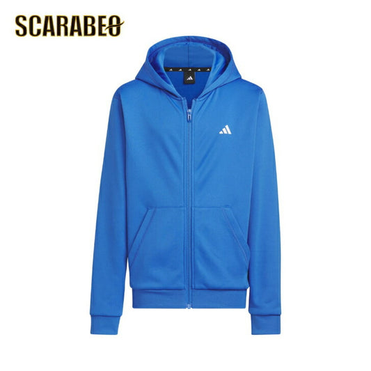 アディダス Ｕ ＴＲＡＩＮ　ＥＳＳ　スウェ　ットＦＺフーディ トレーニングウエア スウェットパーカー IKS28-IK4643 アディダス アパレル アディダス ウェア スポーツウェア トレーニングウェア アディダス ジャケット パーカー Tシャツ  レディース メンズ ジュニア