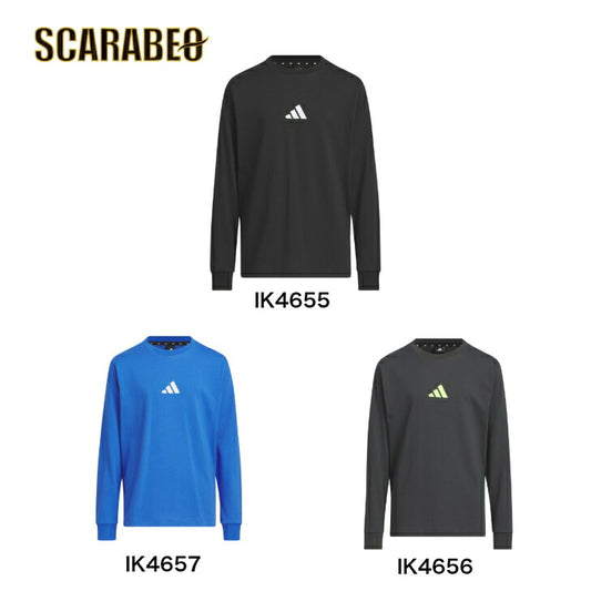 アディダス adidas キッズ Tシャツ 長袖 キッズ トレイン エッセンシャルズ IKS33 ロンTアディダス アパレル アディダス ウェア スポーツウェア トレーニングウェア アディダス ジャケット パーカー Tシャツ  レディース メンズ ジュニア ブランド ファッション アウトドア