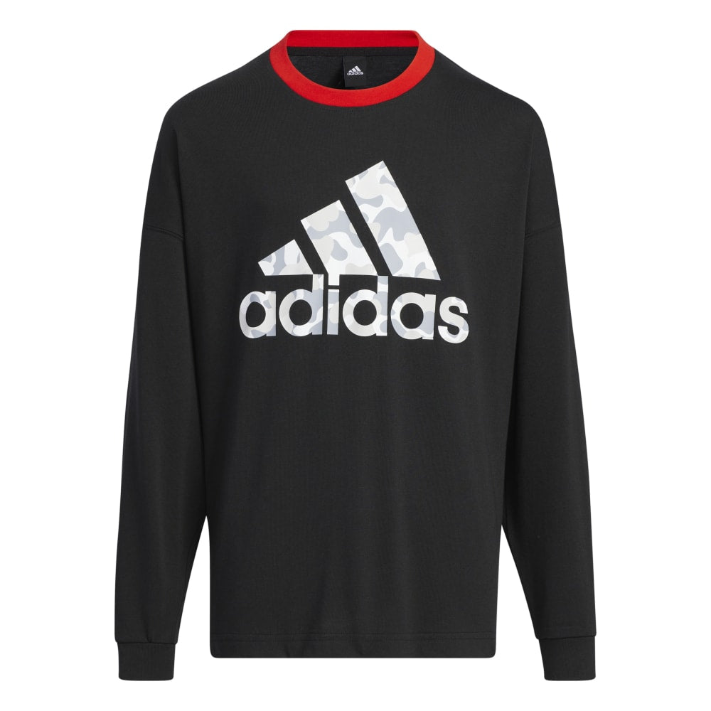 アディダス adidas キッズ ロゴ 長袖Tシャツ ZH187 アディダス アパレル アディダス ウェア スポーツウェア トレーニングウェア アディダス ジャケット パーカー Tシャツ  レディース メンズ ジュニア ブランド ファッション アウトドア
