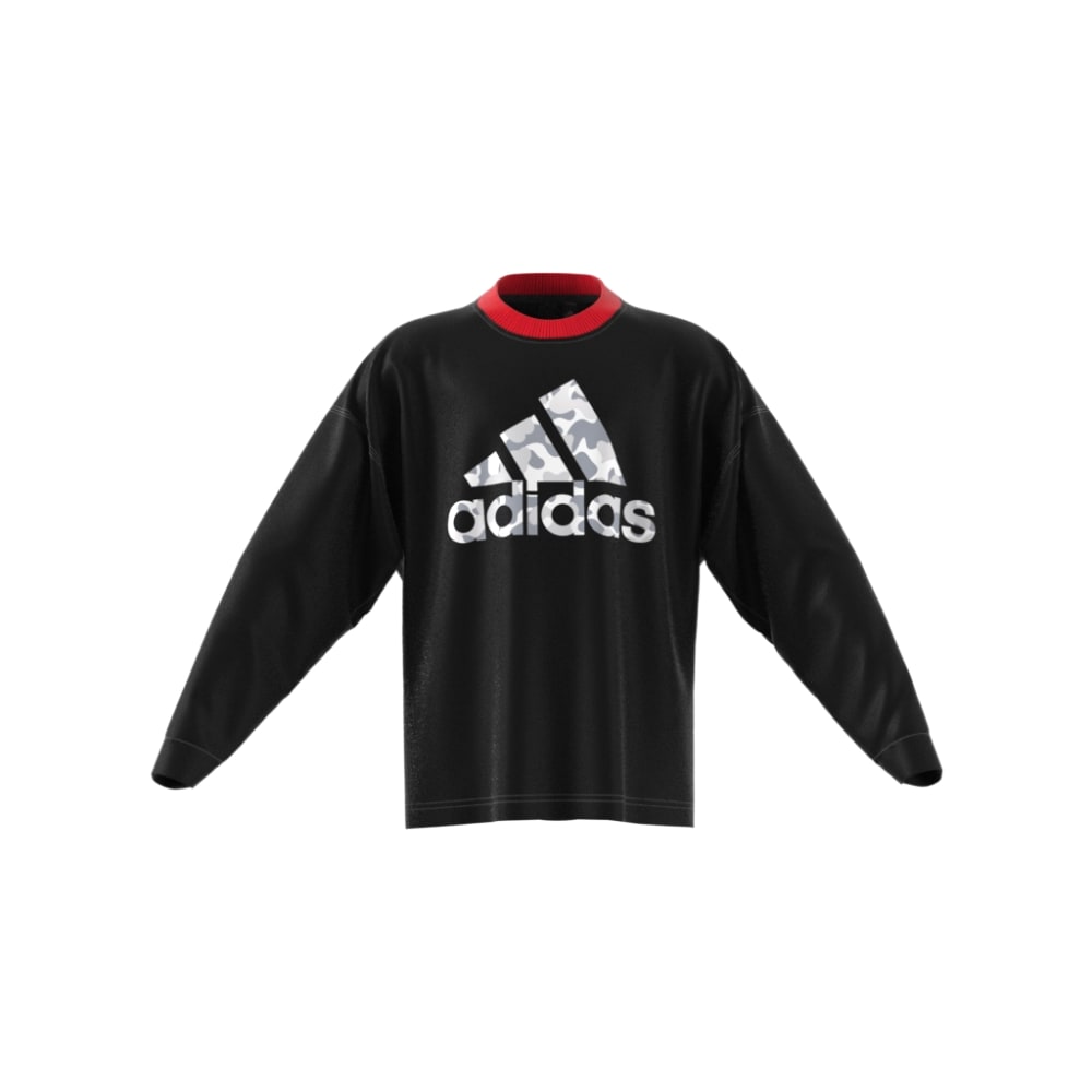 アディダス adidas キッズ ロゴ 長袖Tシャツ ZH187 アディダス アパレル アディダス ウェア スポーツウェア トレーニングウェア アディダス ジャケット パーカー Tシャツ  レディース メンズ ジュニア ブランド ファッション アウトドア