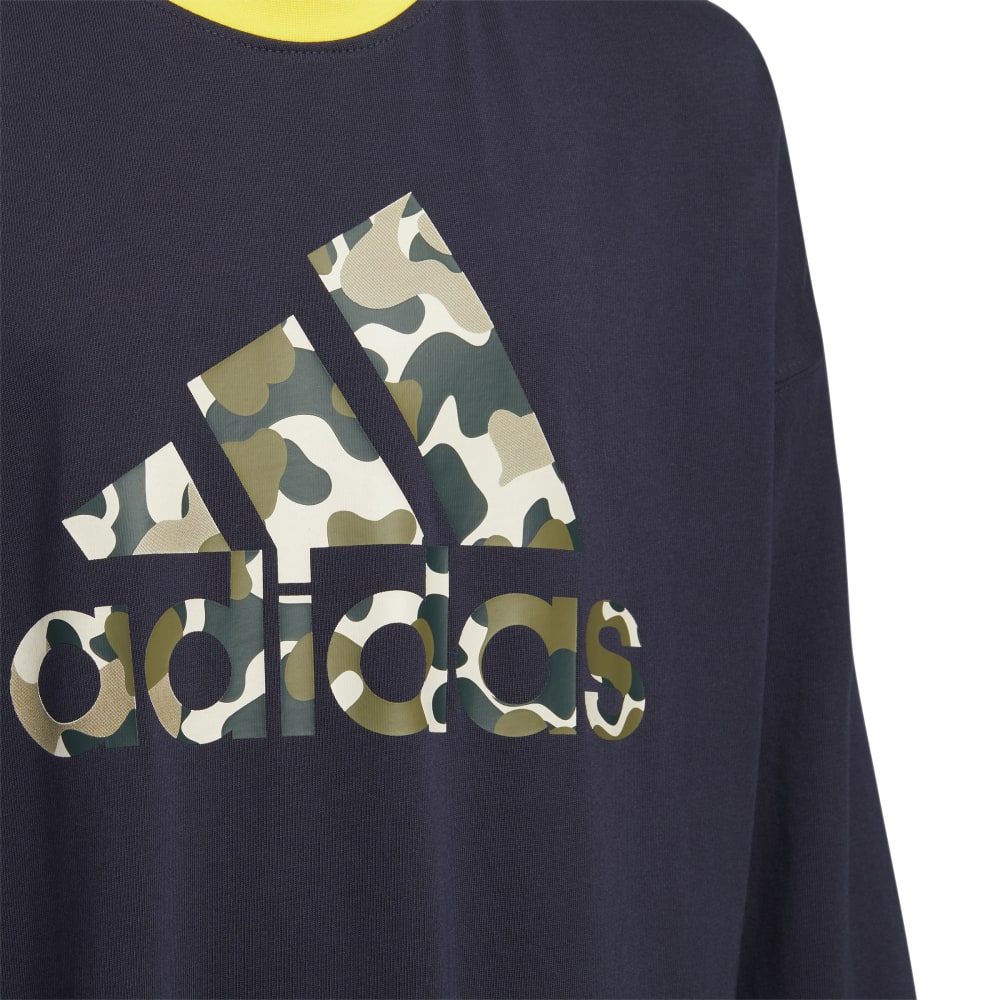 アディダス adidas キッズ ロゴ 長袖Tシャツ ZH187 アディダス アパレル アディダス ウェア スポーツウェア トレーニングウェア アディダス ジャケット パーカー Tシャツ  レディース メンズ ジュニア ブランド ファッション アウトドア