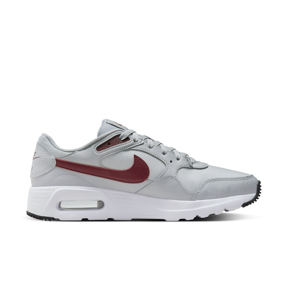 ナイキ エア マックス SC CW4555-016 メンズ スニーカー ： グレー×ボルドー NIKE CW4555 016 cw4550-016 クッション性 歩きやすい  軽量 安い サイズ感 ランニング 普段使い