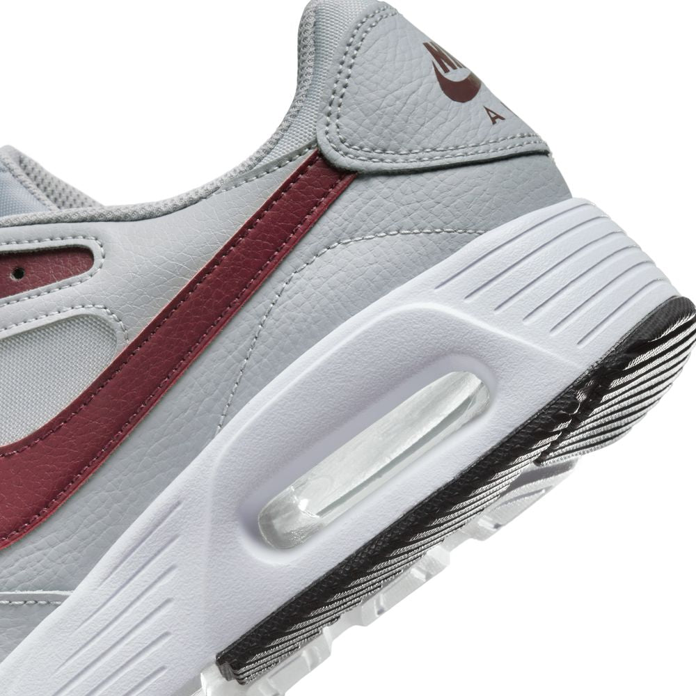 ナイキ エア マックス SC CW4555-016 メンズ スニーカー ： グレー×ボルドー NIKE CW4555 016 cw4550-016 クッション性 歩きやすい  軽量 安い サイズ感 ランニング 普段使い